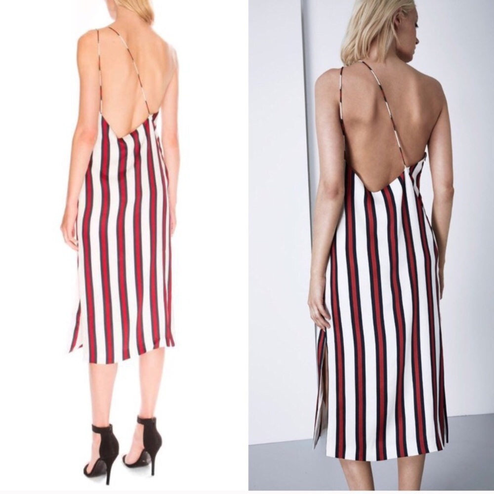 Finders Keepers More Time Striped Midi Dress - Picture 4 of 4